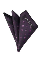 Esgue Mor Desenli Yaka Mendili - 1