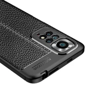 Xiaomi Redmi Note 11 Global Kılıf Deri Tarzı Niss Silikon Case Kapak - 7
