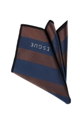 Esgue Kahve & Lacivert Desenli Mendil - 1