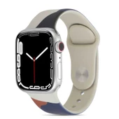 Apple Watch 42/44/45/46/49mm Kordon Karışık Renkli Silikon Kordon 2/3/4/5/6/se/7/8/9/10/ultra - 4
