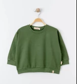 uğurböceğiçocuk Tiffany Oversize Eşofman Theme Çocuk Sweatshirt 27096 - 12
