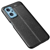 Oppo A96 4G Kılıf Deri Tarzı Niss Silikon Case Kapak - 9