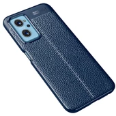 Oppo A96 4G Kılıf Deri Tarzı Niss Silikon Case Kapak - 10