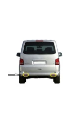 VW Multivan Tampon Reflektörü Sol 2003-2015 7E0945106 - 3