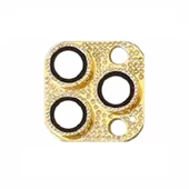 Apple iPhone 11 Pro Full Taşlı Kamera Lens Koruyucu Çerçeveli Koruyucu CL-08 - 4