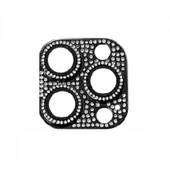 Apple iPhone 11 Pro Full Taşlı Kamera Lens Koruyucu Çerçeveli Koruyucu CL-08 - 9