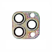Apple iPhone 11 Pro Full Taşlı Kamera Lens Koruyucu Çerçeveli Koruyucu CL-08 - 3