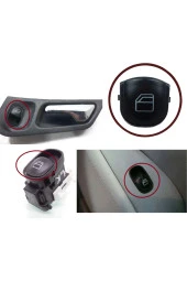 MERCEDES W203 Ön Sağ Kapı Cam Düğme Butonu 2000-2006 1 Adet thumbnail 3