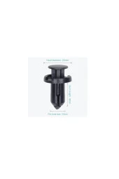 HONDA Acura Tampon Klipsi Uzun Tip 10 Adet 91503-SZ5-003 95-2015 - 2