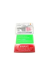 TOFAŞ Doğan Şahin Kartal Motor Etiket Takımı - 1