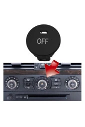 BMW 5 Serisi E60 E61 Klima Off Düğme Kapağı 2001-2010 - 2