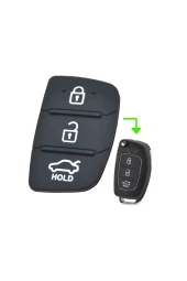 HYUNDAI ix20 3 Düğmeli Anahtar Buton Lastiği 2010-2015 - 3