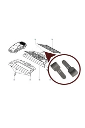 RENAULT Megane Perde Tutucu Klipsi 2003-2015 2 Adet 8200191584 - 3