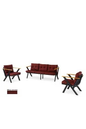 Dekoroom's Zeta 3 1 1 Balkon Takımı, Bahçe Mobilyası, Çay Seti, Kafe Oturma Grubu, Teras Koltuk Takımı thumbnail 5