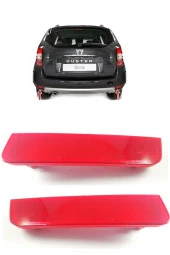 DACIA Duster Arka Tampon Reflektörü Sağ Sol Takım 2010-2018 - 2