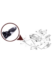 FIAT Linea Bagaj Kapağı Açma Kolu 2007-2018 735509394 thumbnail 3