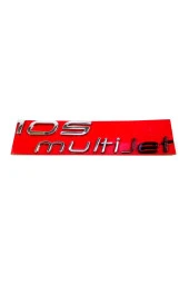 FIAT Doblo 105 Multijet Bagaj Yazısı 2009+ 132mm-32mm 51902213 - 1