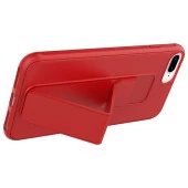 Apple iPhone 8 Plus Kılıf Deri Tarzı Z Stand Magnetli Kapak thumbnail 2