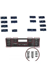BMW 5 Serisi E39 Klima Kontrol Düğme Seti 14 Parça 1995-2003 - 1