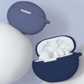 Huawei FreeBuds 4i ile uyumlu Kılıf Standart Yumuşak Silikon Case thumbnail 9