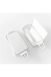 MERCEDES W211 Güneşlik Ayna Kapağı Krem Sağ Sol Takım 2003-2009 - 1