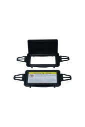 MERCEDES W210 Güneşlik Ayna Kapağı Siyah Sağ Sol Takım 1996-2003 - 1