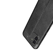 Samsung Galaxy A03 Kılıf Deri Tarzı Niss Silikon Case Kapak - 5