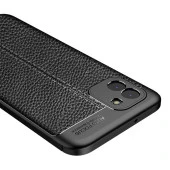 Samsung Galaxy A03 Kılıf Deri Tarzı Niss Silikon Case Kapak - 6