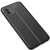 Samsung Galaxy A03 Kılıf Deri Tarzı Niss Silikon Case Kapak - 9