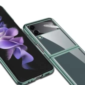 Samsung Galaxy Z Flip 4 Kılıf Kıpta Lens Korumalı Kapak thumbnail 11