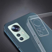 Xiaomi Mi 12 Lite Kılıf Şeffaf Silikon Hibrit Case Kapak thumbnail 2