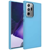Samsung Galaxy Note 20 Ultra Kılıf Metal Çerçeve Lansman Silikon Kapak - 9