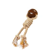 Zampa Dental Toplu Diş İpi Köpek Oyuncağı, Kahverengi 26 Cm - 1