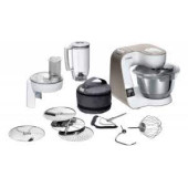 BOSCH MUM 5 SERİE 4 SCALE (MUM5XW20) 1000W MUTFAK ROBOTU WHİTE - SİLVER - 1