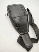 Erkek Deri Badi Bag Çanta Spor Model Siyah Renk - 8