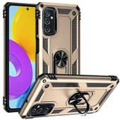 Samsung Galaxy M52 Kılıf Yüzüklü Zırh Tank Vega - 1