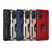 Samsung Galaxy M52 Kılıf Yüzüklü Zırh Tank Vega - 2