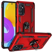 Samsung Galaxy M52 Kılıf Yüzüklü Zırh Tank Vega - 12