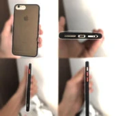 Apple iPhone 6 Plus / 6S Plus Kılıf Arka Buzlu Mat Kapak - 3