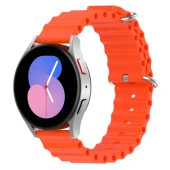 Samsung Galaxy Watch Gear S2 3 41 42 Active 2 40 44 mm Kordon Ocean Silikon Kordon 20mm - 8