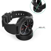 Samsung Galaxy Watch Gear S2 S3 S4 Sort Usb Akıllı Saat Şarj Kablosu Standı - 6