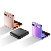 Samsung Galaxy Z Flip Kılıf Şeffaf Kıpta Kapak - 7