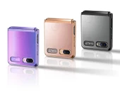 Samsung Galaxy Z Flip Kılıf Şeffaf Kıpta Kapak - 8