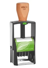 COLOP 2360 GREEN LINE TARİH KAŞE(ENG) MAVİ KEÇE - 1