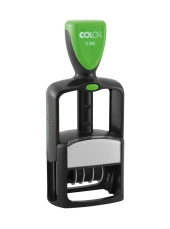 COLOP S 360 GREEN LINE TARİH KAŞE(ENG) MAVİ KEÇE - 1