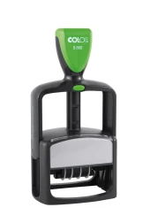 COLOP S 660 GREEN LINE TARİH KAŞE(ENG) MAVİ KEÇE - 1