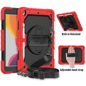Apple iPad 9. 8. 7. Nesil 10.2" Kılıf Defender Askılı Pars Case Fuji 2019 2020 2021 2022 - 8