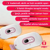 Upway Şarjlı Titreşimli Sıcak Terapi Kemeri - 2