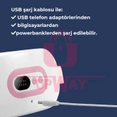 Upway Şarjlı Titreşimli Sıcak Terapi Kemeri - 7