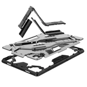 Samsung Galaxy Tab A7 SM T500 T505 T507 Kılıf Defens Zırh Case - 9